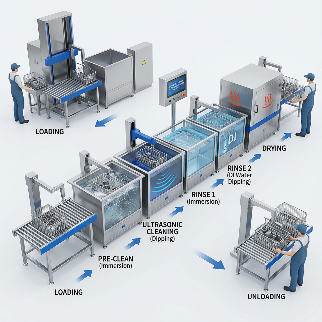 Flow Ultrasonic machine